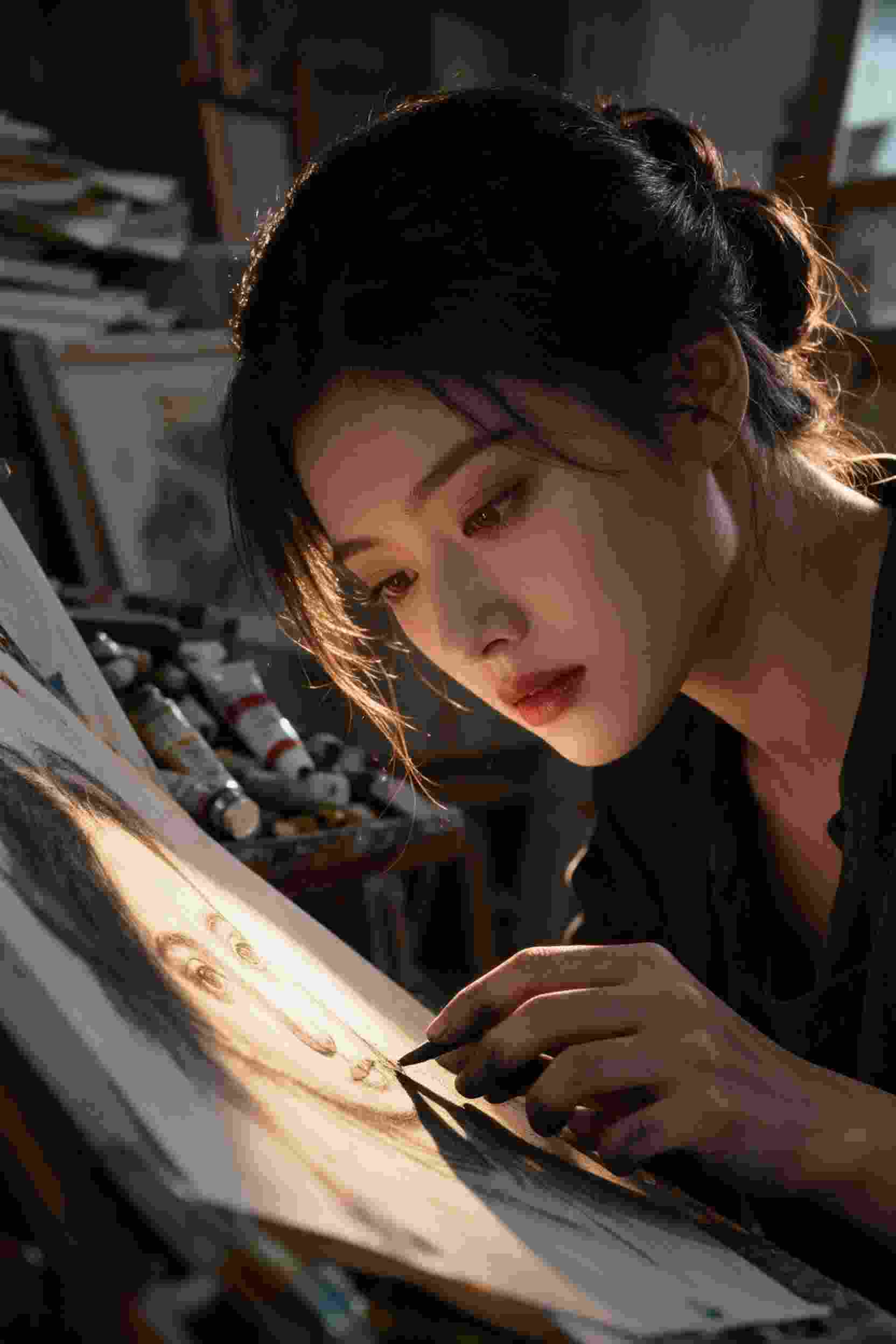 樱花树下